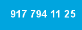 917 794 11 25 917 794 11 25